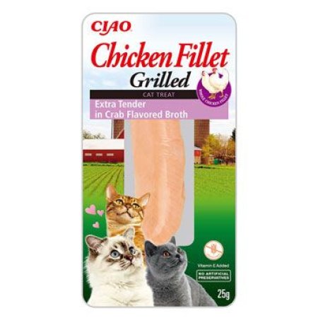 Churu Cat Chicken Fillet Extra in Crab Flav.Broth 25g