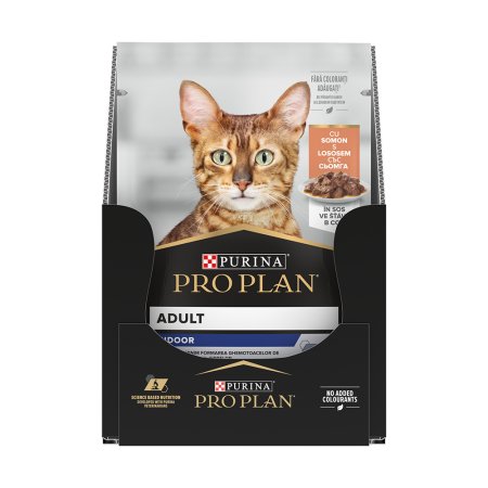 Pro Plan Cat Housecat kapsička losos 26 x 85 g