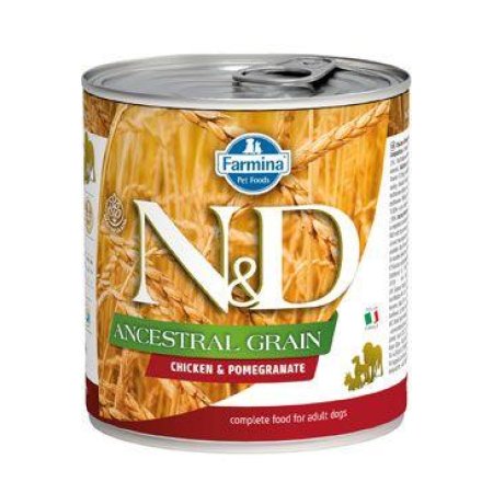 N&D DOG LOW GRAIN Adult Chicken & Pomegranate 285g (EXPIRACE 10/2023)