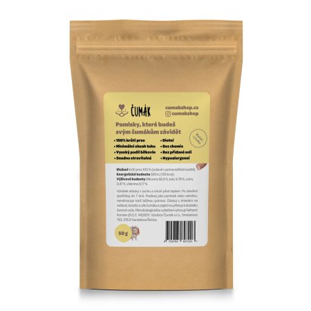 Čumák 100 % Krůtí prso sušené 50 g