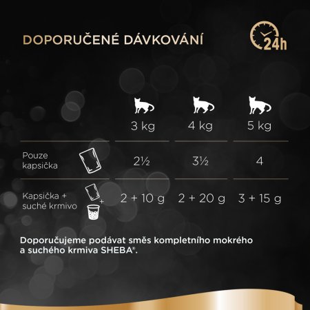 SHEBA kapsička Drůbeží výběr 40x85 g