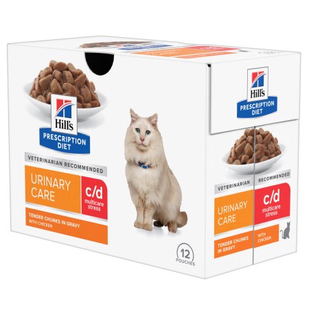 Hill’s Prescription Diet Feline c/d Urinary Stress kuře 12 x 85 g