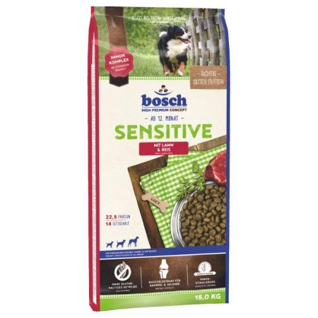 Bosch Sensitive Lamb & Rice 15 kg (EXPIRACE 04/2026)