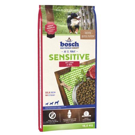 Bosch Sensitive Lamb & Rice 15 kg (EXPIRACE 11/2024)