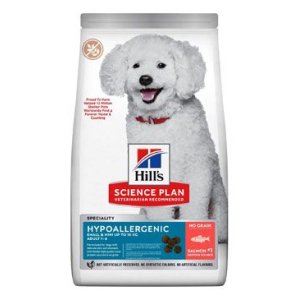 Hill’s Science Plan Hypoalergenní pro malé dospělé psy s lososem 6 kg