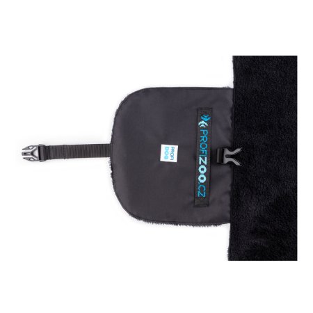 PROFIDOG Deka skládací NEON L 128 x 78 cm černá-hnědá (Plys,Spylon)