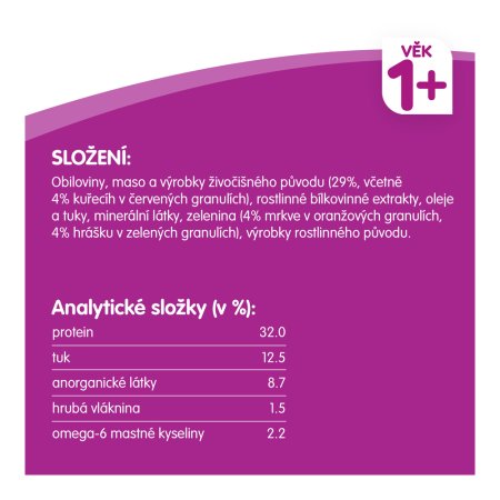 Whiskas granules kuřecím 3,8 kg