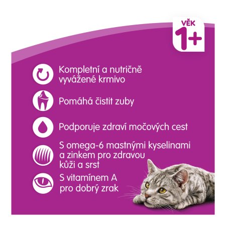 Whiskas granules kuřecím 3,8 kg