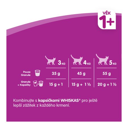 Whiskas granules kuřecím 3,8 kg