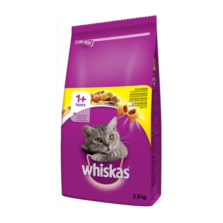 Whiskas granules kuřecím 3,8 kg