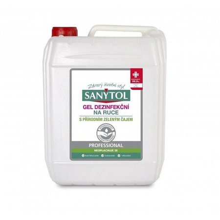 Sanytol  dezinfekční gel na ruce Professional  5 l kanystr