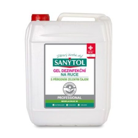Sanytol  dezinfekční gel na ruce Professional  5 l kanystr