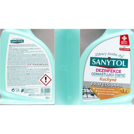 Sanytol čistič kuchyně Professional 750 ml