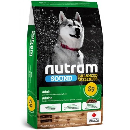 Nutram Sound Adult jehněčí Dog 2 kg