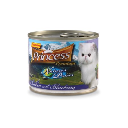 Princess Natures Power Kuře a Borůvky 200 g