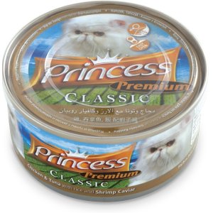 Princess Premium Kuře, Tuňák, Kaviár 170 g