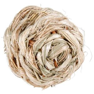 Trixie Míček s rolničkou z trávy 6 cm