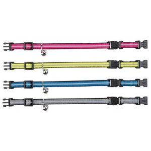 Trixie Reflexní obojek pro kočky, dvě spony pro větší bezpečí