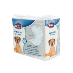 Trixie Papírové pleny pro psy (12 ks/bal.) 60-80 cm