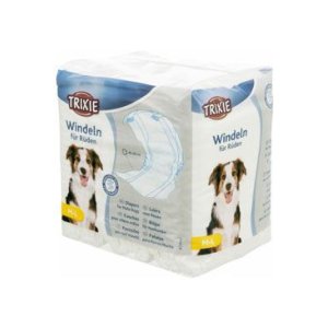 Trixie Papírové pleny pro psy (12 ks/bal.) 46-60 cm