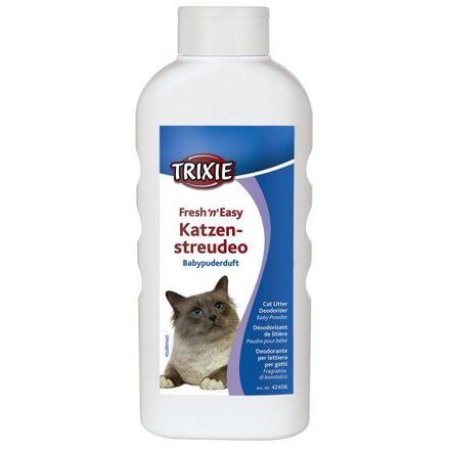 Trixie Fresh’n’Easy deodorant pro kočičí WC BABY POWDER 750 g