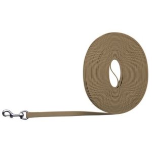 Trixie Easy Life trekové vodítko PVC 10,00 m/17 mm, taupe-šedé - DOPRODEJ