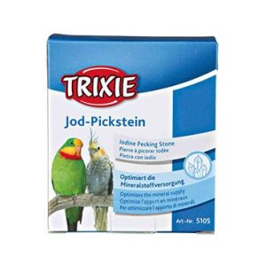 Trixie Jod Pickstein - minerální blok pro velké papoušky 90g 