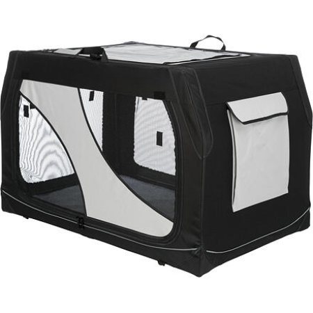 Transportní nylonový box Vario M-L 91x58x61 cm černo-šedý