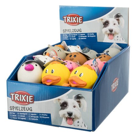 Trixie Latexový míček - zvířátko s nožičkami, 6 cm