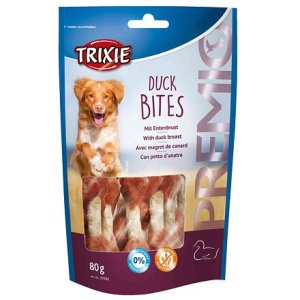 Trixie Premio DUCK BITES Light - špalíky s kachním masem 80 g