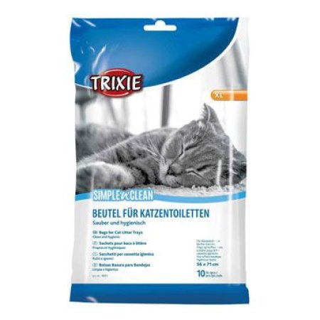 Trixie Sáčky pro kočičí WC XL: 56 x 71 cm, 10 ks