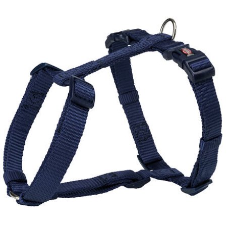 H-postroj PREMIUM - indigo, 52-75 cm/20 mm