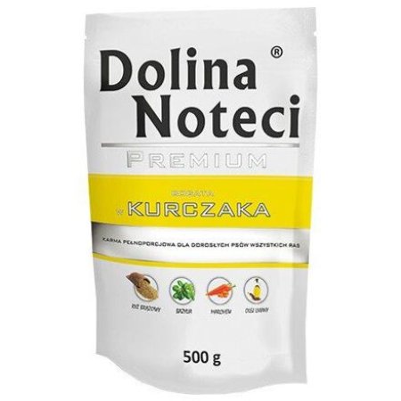 DOLINA NOTECI PREMIUM kuřecí kapsička pro psy 500 g