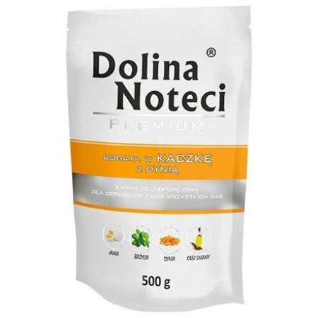 DOLINA NOTECI PREMIUM kachna s dýní kapsička pro psy 500 g