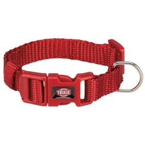 Trixie Obojek PREMIUM, červený 15-25 cm/10 mm