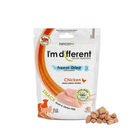 I’M DIFFERENT SNACK kuře - mrazem sušený pamlsek, 40 g