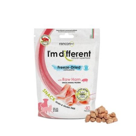 I’M DIFFERENT SNACK šunka - mrazem sušený pamlsek, 40 g