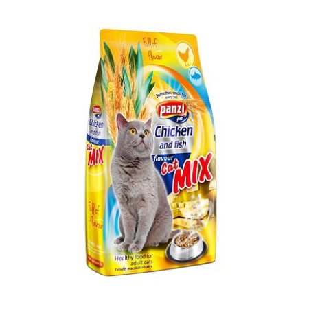 Panzi Cat Mix Chicken, Fish 10 kg kuřecí+ryba granule pro kočky