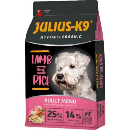 JULIUS K-9 HighPremium ADULT Hypoallergenic LAMB&Rice 3 kg