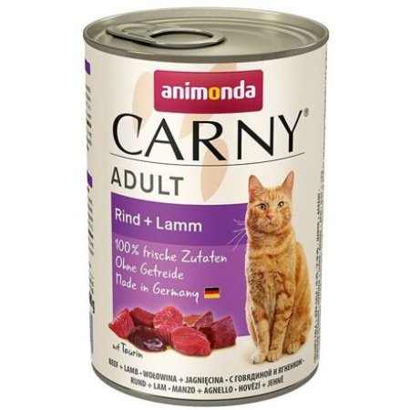 ANIMONDA konzerva CARNY Adult - hovězí, jehněčí 400g