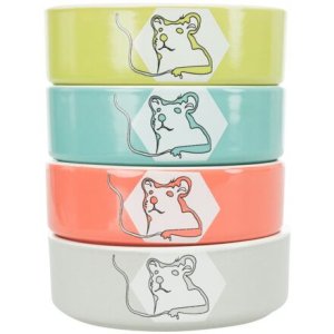Trixie Keramická miska pro křečky HELLO COMIC, 90 ml/ 8 cm