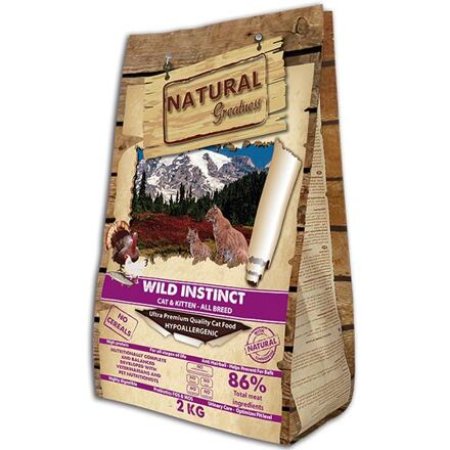 Natural Greatness Cat Wild Instinct /kuře,krůta/ 2 kg