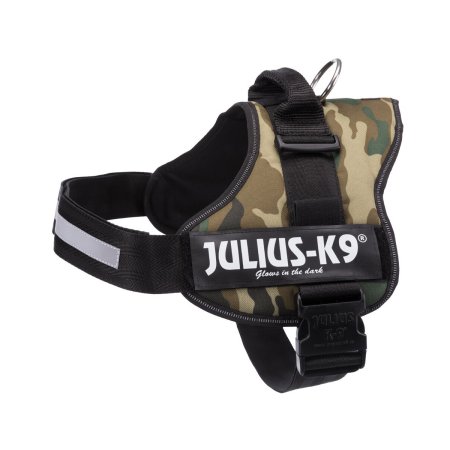 Julius-K9 silový postroj 3/XL 82-118 cm, - maskáčová