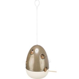 Trixie Keramický závěsný zásobník pro hnízdní materiál, 12 × 12 × 16 cm