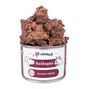 ALL ANIMALS hovězí, konzerva pro psy, 200 g