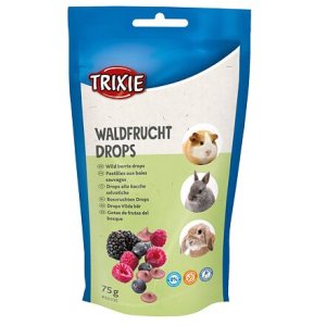 Trixie WILD BERRY drops, pamlsek pro hlodavce s lesními plody 75 g