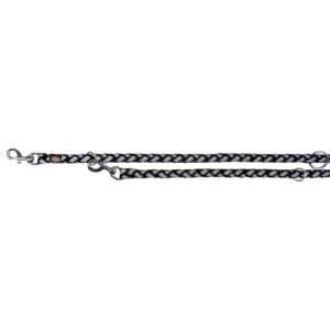 Trixie Vodítko CAVO kulaté reflexní přepínací, černá 2,00m/18mm