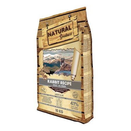 Natural Greatness Rabbit Recipe All Br.Light,Fit/králík 10 kg