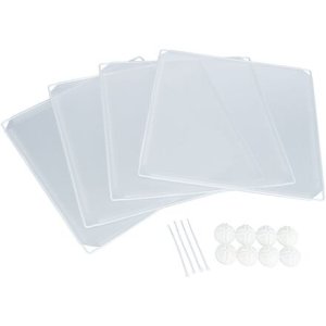 Trixie Rozšiřovací plastové díly 35 x 35 cm k interiérovému výběhu 62460, 4 ks, bílá