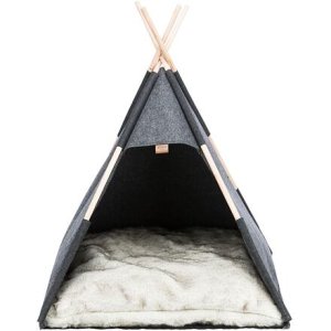 Trixie Jeskyňka TIPI, 70 x 70 x 70 cm, plsť, antracit